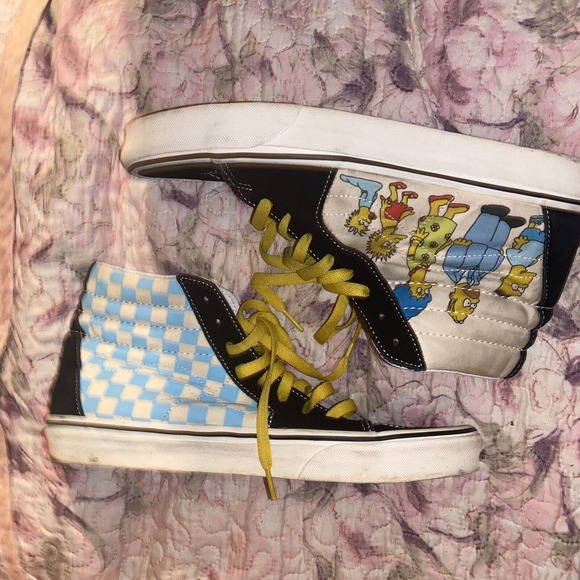 Vans The Simpsons Sk8-Hi Family Portrait Sneaker Shoes Men’s Size 8.5 Women’s 10 main image 9